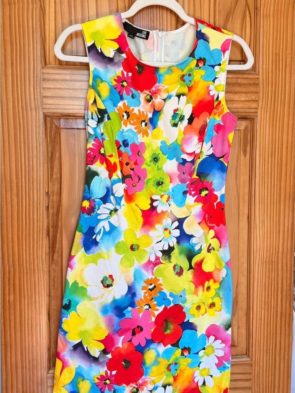 Love Moschino Multicolor Floral Dress